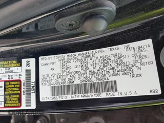 2014 Toyota Tacoma PreRunner with VIN 5TFJU4GN7EX061460, listed as a IAAI auction lot 41947252 with 135,543 mi miles and . Bid and sale history available at DreamBid. Image 9.