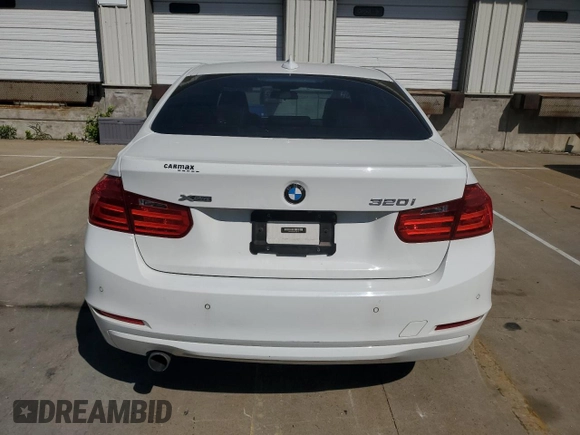 2015 BMW 3 Series 320i xDrive with VIN WBA3C3C56FK202154, listed as a Copart auction lot 54655145 with 71,205 mi miles and Salvage title. Bid and sale history available at DreamBid. Image 6.