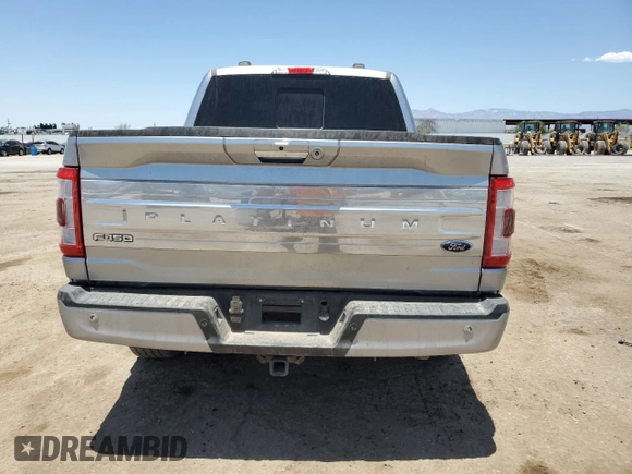 2023 Ford F-150 XL with VIN 1FTEW1C80PFB45901, listed as a Copart auction lot 62740145 with 39,524 mi miles and Salvage title. Bid and sale history available at DreamBid. Image 6.