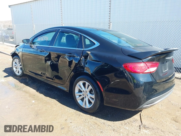 2016 Chrysler 200 LX with VIN 1C3CCCFB7GN186068, listed as a IAAI auction lot 41656971 with 141,170 mi miles and . Bid and sale history available at DreamBid. Image 3.