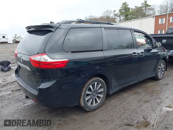 2019 Toyota Sienna XLE with VIN 5TDDZ3DC0KS225564, listed as a IAAI auction lot 41973012 with 71,858 mi miles and . Bid and sale history available at DreamBid. Image 4.