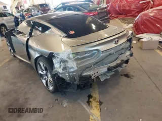 2019 Lexus LC with VIN JTHHP5AY2KA006295, listed as a IAAI auction lot 41663648 with 38,483 mi miles. Bid and sale history available at carsss.com. Image 3.