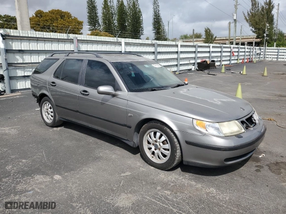 2004 Saab 9-5 Linear Sport with VIN YS3EB59E143511953, listed as a Copart auction lot 47615425 with 178,641 mi miles and Salvage Title. Bid and sale history available at carsss.com. Image 4.