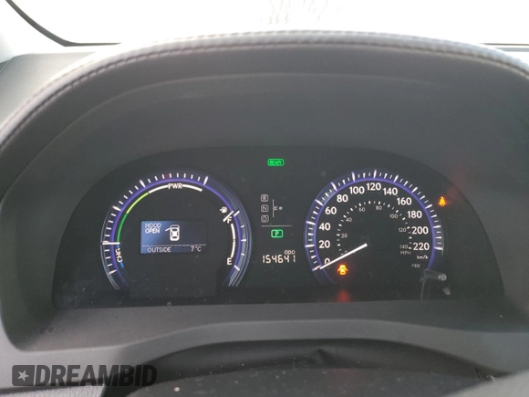 2010 Lexus HS with VIN JTHBB1BA7A2003304, listed as a Copart auction lot 75722344 with 154,641 mi miles and Salvage Title. Bid and sale history available at carsss.com. Image 9.