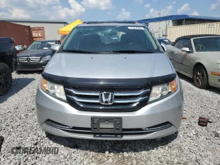 2014 Honda Odyssey EX-L with VIN 5FNRL5H63EB042207, listed as a Copart auction lot 61957605 with 204,563 mi miles and Salvage title. Bid and sale history available at DreamBid. Image 5.