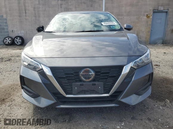 2021 Nissan Sentra SV with VIN 3N1AB8CV4MY279651, listed as a Copart auction lot 49442595 with 54,712 mi miles and Salvage Title. Bid and sale history available at DreamBid. Image 5.