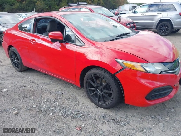 2015 Honda Civic Coupe EX with VIN 2HGFG3B87FH533558, listed as a IAAI auction lot 40483991 with 77,238 mi miles. Bid and sale history available at carsss.com. Image 1.