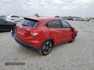 2018 Honda HR-V EX-L Navi with VIN 3CZRU5H76JM701807, listed as a Copart auction lot 83244544 with 20,826 mi miles and Salvage Title. Bid and sale history available at carsss.com. Image 3.