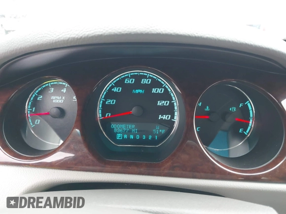 2011 Buick Lucerne CXL with VIN 1G4HC5EM8BU146866, listed as a IAAI auction lot 41793952 with 83,677 mi miles and . Bid and sale history available at carsss.com. Image 7.