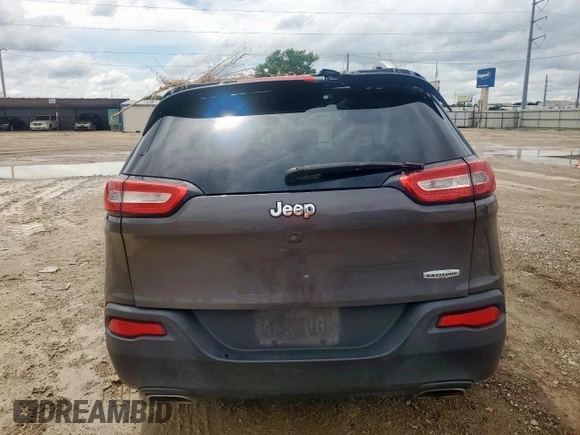 2018 Jeep Cherokee Latitude Plus z VIN 1C4PJLLX5JD557003, wystawiony jako Copart lot #60744585 z przebiegiem Nie podano mil oraz Szkoda całkowita • Salvage title. Historia ofert i sprzedaży dostępna na DreamBid. Obrazek 6.