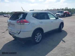 2016 Nissan Rogue S with VIN KNMAT2MV7GP618804, listed as a IAAI auction lot 41634599 with 123,859 mi miles. Bid and sale history available at carsss.com. Image 4.
