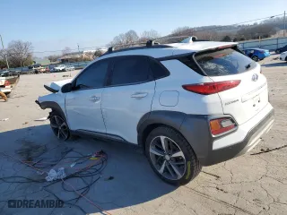 2021 Hyundai Kona Ultimate with VIN KM8K5CA57MU634082, listed as a Copart auction lot 88089035 with 94,263 mi miles and Salvage Title. Bid and sale history available at carsss.com. Image 2.