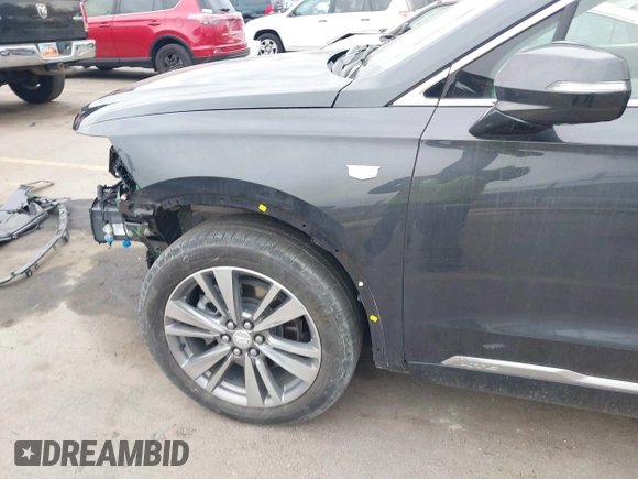 2022 Cadillac XT6 Premium Luxury with VIN 1GYKPDRS3NZ135129, listed as a IAAI auction lot 41789037 with 25,607 mi miles. Bid and sale history available at carsss.com. Image 19.