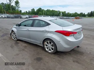 2012 Hyundai Elantra Limited with VIN KMHDH4AEXCU250592, listed as a IAAI auction lot 42326306 with 165,260 mi miles and . Bid and sale history available at DreamBid. Image 3.