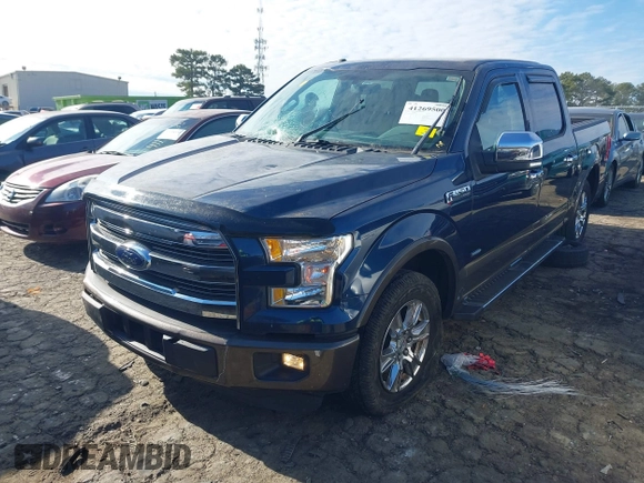 2015 Ford F-150 XL with VIN 1FTEW1CP2FFC67620, listed as a IAAI auction lot 41269500 with 74,009 mi miles. Bid and sale history available at carsss.com. Image 17.