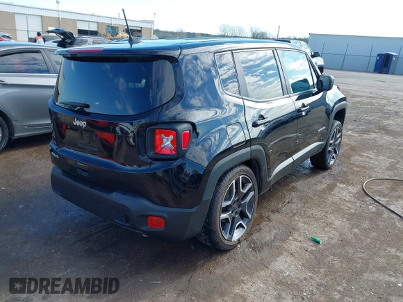 2021 Jeep Renegade Upland with VIN ZACNJDAB1MPN28069, listed as a IAAI auction lot 41887128 with 30,276 mi miles and . Bid and sale history available at DreamBid. Image 4.