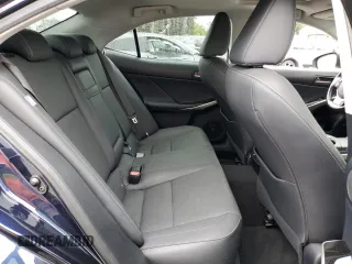 2019 Lexus IS with VIN JTHBA1D28K5100097, listed as a Copart auction lot 50593915 with 7,187 mi miles and Salvage Title. Bid and sale history available at carsss.com. Image 10.