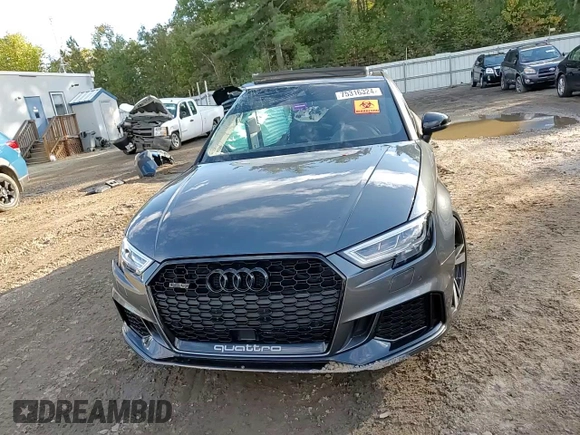 2019 Audi RS 3 с VIN WUABWGFFXKA900268, выставлен на аукционе Copart как лот 75316324 с пробегом 22 137 миль миль и Списание • Salvage title. История ставок и продаж доступна на DreamBid. Изображение 10.