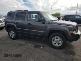 2016 Jeep Patriot Sport with VIN 1C4NJPBA1GD670001, listed as a Copart auction lot 53662275 with 100,455 mi miles and Salvage Title. Bid and sale history available at carsss.com. Image 4.