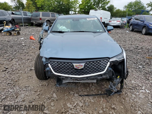2024 Cadillac CT4 Luxury with VIN 1G6DK5RK5R0118896, listed as a Copart auction lot 69321294 with Not Provided miles and Salvage Title. Bid and sale history available at carsss.com. Image 5.