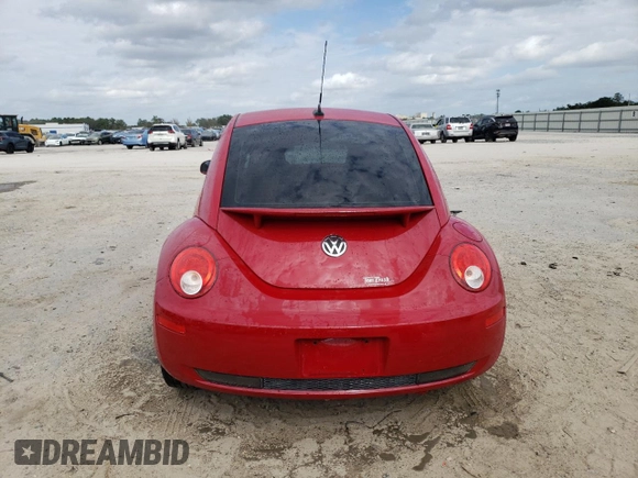 2009 Volkswagen New Beetle Coupe S with VIN 3VWPW31C99M511866, listed as a Copart auction lot 80826994 with 53,791 mi miles and Salvage Title. Bid and sale history available at carsss.com. Image 6.
