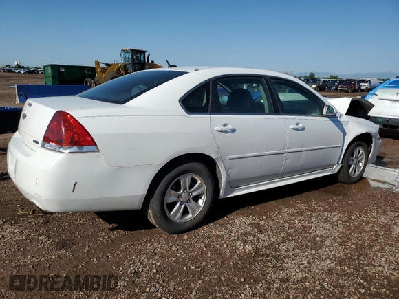 2012 Chevrolet Impala LS Fleet with VIN 2G1WF5E31C1277654, listed as a Copart auction lot 62481345 with 211,517 mi miles and Salvage title. Bid and sale history available at DreamBid. Image 3.