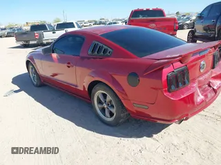 2006 Ford Mustang GT Deluxe with VIN 1ZVHT82H765174507, listed as a IAAI auction lot 42100280 with 107,393 mi miles. Bid and sale history available at carsss.com. Image 3.