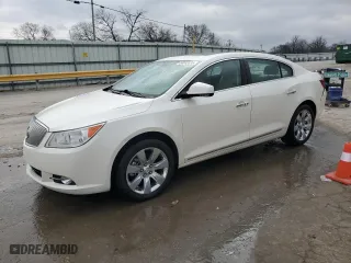 2012 Buick LaCrosse Premium 3 with VIN 1G4GH5E35CF152022, listed as a Copart auction lot 44442635 with 111,913 mi miles and Salvage Title. Bid and sale history available at carsss.com. Image 1.
