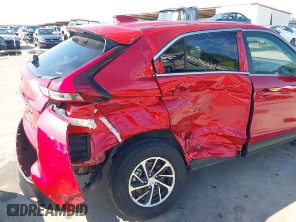 2024 Mitsubishi Eclipse Cross ES with VIN JA4ATUAA9RZ001094, listed as a IAAI auction lot 42332943 with 19,382 mi miles and . Bid and sale history available at DreamBid. Image 6.