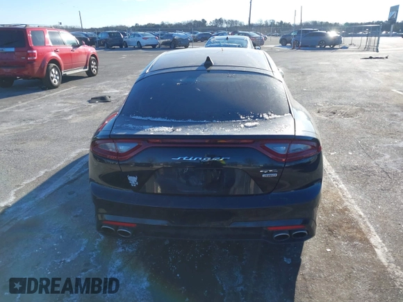 2020 Kia Stinger GT-Line with VIN KNAE15LA8L6075791, listed as a IAAI auction lot 41284342 with 47,978 mi miles. Bid and sale history available at carsss.com. Image 15.