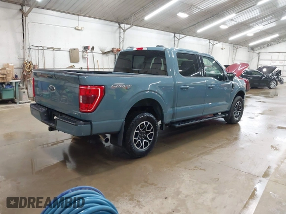 2023 Ford F-150 XL z VIN 1FTFW1E80PKG11643, wystawiony jako IAAI lot #42567764 z przebiegiem 6 448 mil mil oraz . Historia ofert i sprzedaży dostępna na DreamBid. Obrazek 4.