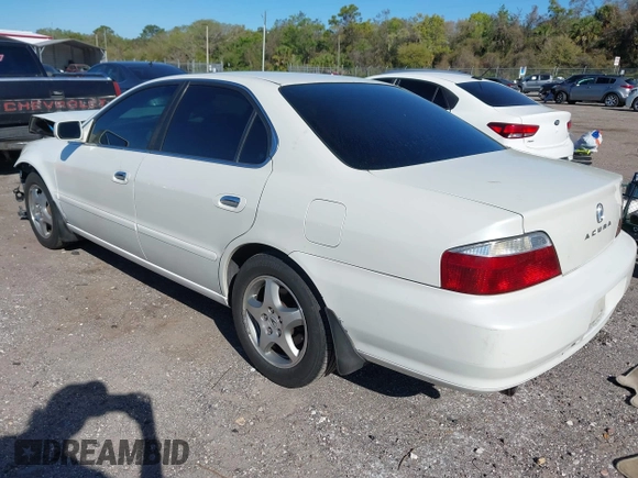 2003 Acura TL with VIN 19UUA56623A066329, listed as a IAAI auction lot 41834882 with 194,525 mi miles. Bid and sale history available at carsss.com. Image 3.