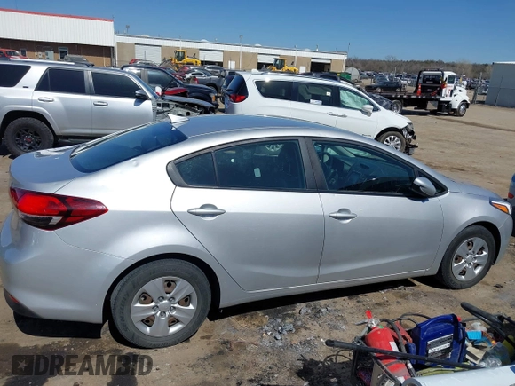 2018 Kia Forte LX with VIN 3KPFL4A7XJE232179, listed as a IAAI auction lot 41772608 with 93,021 mi miles. Bid and sale history available at carsss.com. Image 13.