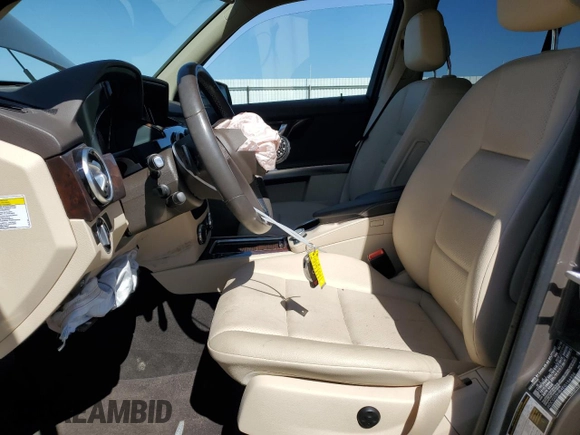 2014 Mercedes-Benz GLK 350 with VIN WDCGG5HB4EG156936, listed as a Copart auction lot 67207524 with 24,829 mi miles and Salvage Title. Bid and sale history available at carsss.com. Image 7.
