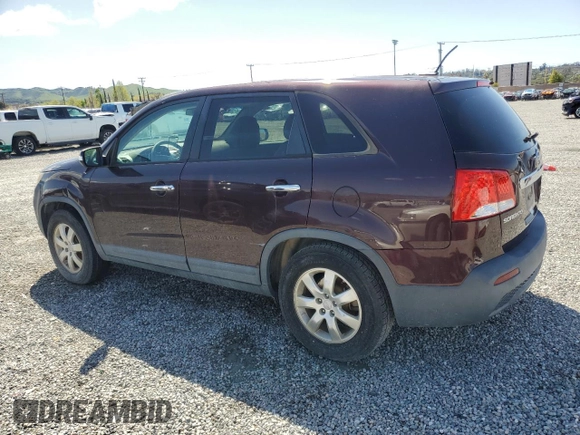 2012 Kia Sorento LX with VIN 5XYKT3A14CG189971, listed as a Copart auction lot 50820575 with 169,498 mi miles and Clean Title. Bid and sale history available at DreamBid. Image 2.