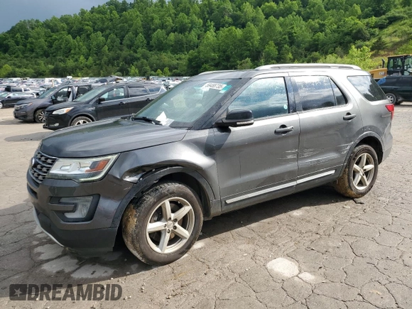 2017 Ford Explorer XLT с VIN 1FM5K8D85HGA00914, выставлен на аукционе Copart как лот 58488735 с пробегом 142 103 миль миль и Списание • Salvage title. История ставок и продаж доступна на DreamBid. Изображение 1.