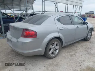 2014 Dodge Avenger SE with VIN 1C3CDZAB8EN180915, listed as a IAAI auction lot 41680141 with 147,575 mi miles. Bid and sale history available at carsss.com. Image 4.