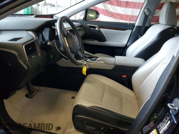 2017 Lexus RX with VIN 2T2BGMCA3HC012978, listed as a Copart auction lot 45765233 with 72,348 mi miles. Bid and sale history available at carsss.com. Image 7.