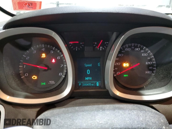 2012 Chevrolet Equinox LT w/2LT with VIN 2GNFLNEK8C6154175, listed as a Copart auction lot 43508445 with 200,405 mi miles and Salvage Title. Bid and sale history available at carsss.com. Image 9.