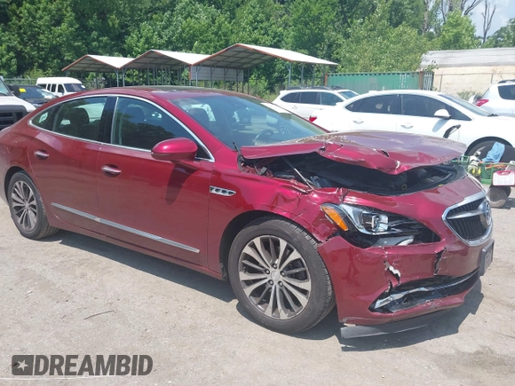 2017 Buick LaCrosse Premium with VIN 1G4ZR5SS1HU132841, listed as a IAAI auction lot 42715227 with 104,901 mi miles and . Bid and sale history available at DreamBid. Image 1.