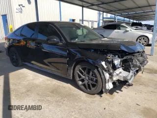 2024 Honda Civic Sedan Sport with VIN 2HGFE2F55RH553375, listed as a Copart auction lot 48743365 with 10,866 mi miles and Salvage Title. Bid and sale history available at carsss.com. Image 4.