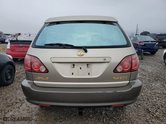 1999 Lexus RX 300 Luxury SUV with VIN JT6HF10U6X0072395, listed as a Copart auction lot 44435985 with 201,339 mi miles and Clean Title. Bid and sale history available at carsss.com. Image 6.