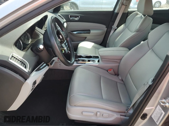 2019 Acura TLX with VIN 19UUB1F33KA004822, listed as a Copart auction lot 53990815 with Not provided miles and Salvage title. Bid and sale history available at DreamBid. Image 7.