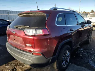 2020 Jeep Cherokee Altitude with VIN 1C4PJMLX7LD603990, listed as a Copart auction lot 88444445 with 16,944 mi miles and Salvage Title. Bid and sale history available at carsss.com. Image 3.