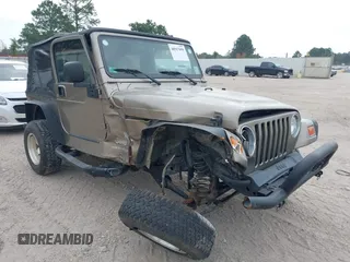 2003 Jeep Wrangler SE with VIN 1J4FA29113P304250, listed as a IAAI auction lot 40917099 with 191,589 mi miles. Bid and sale history available at carsss.com. Image 6.