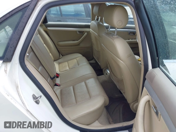2006 Audi A4 2.0T z VIN WAUDF78E06A089352, wystawiony jako IAAI lot #42126515 z przebiegiem 142 389 mil mil oraz . Historia ofert i sprzedaży dostępna na DreamBid. Obrazek 8.