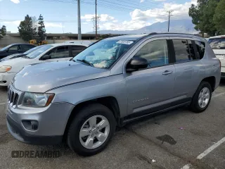 2015 Jeep Compass Sport with VIN 1C4NJCBAXFD436978, listed as a Copart auction lot 47665755 with 69,336 mi miles and Salvage Title. Bid and sale history available at carsss.com. Image 1.