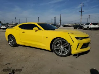 2016 Chevrolet Camaro 1LT with VIN 1G1FB1RS6G0165598, listed as a Copart auction lot 80999854 with 144,653 mi miles and Salvage Title. Bid and sale history available at carsss.com. Image 4.