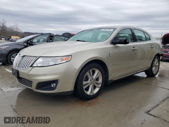 2010 Lincoln MKS with VIN 1LNHL9DR0AG601503, listed as a Copart auction lot 44265785 with 170,426 mi miles and Salvage Title. Bid and sale history available at DreamBid. Image 1.