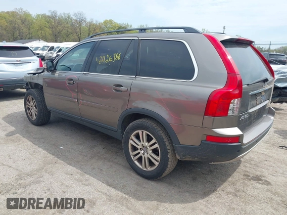 2008 Volvo XC90 I6 with VIN YV4CZ982281470871, listed as a IAAI auction lot 42026386 with 180,936 mi miles. Bid and sale history available at carsss.com. Image 3.